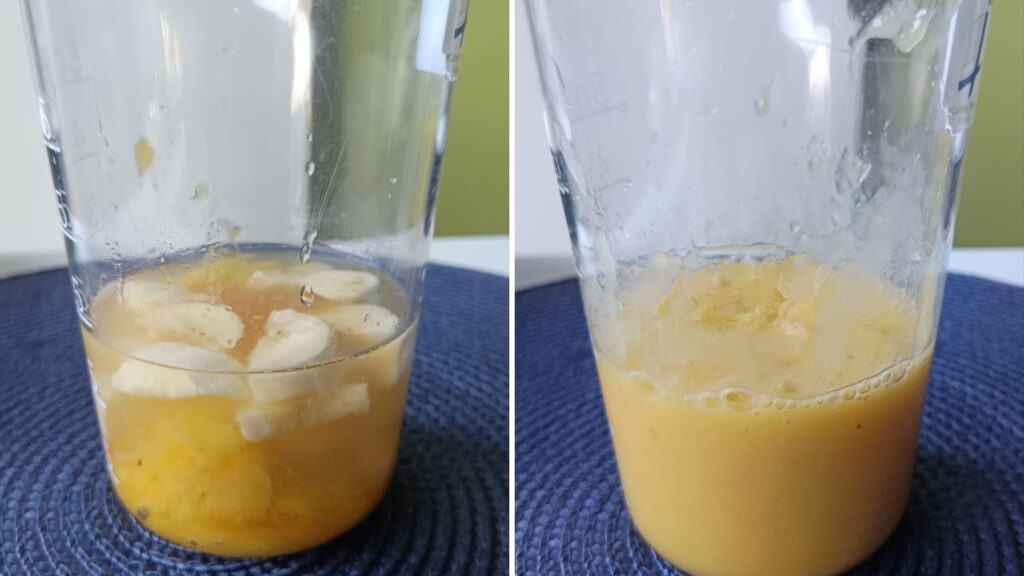 mixage-smoothie-banane-mangue-citron