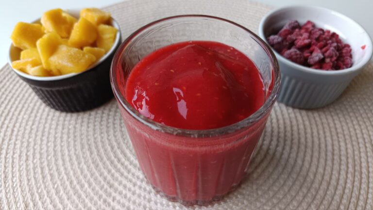 smoothie-mangue-framboise-surgele