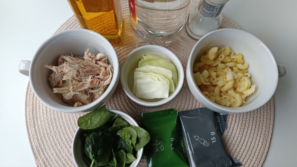 ingredients-salade-pate-poulet-epinard-chou