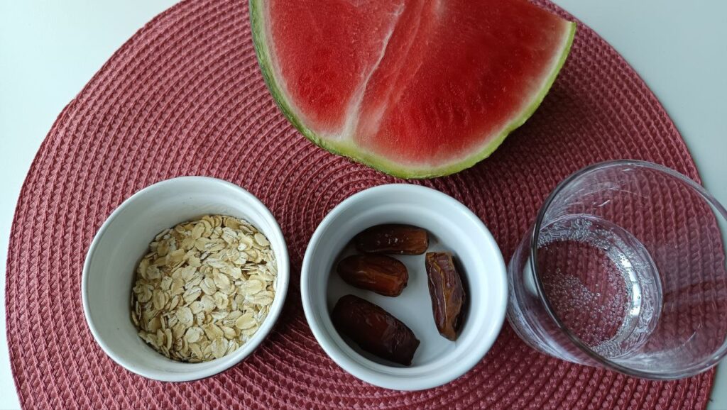 ingredients-smoothie-healthy-pasteque