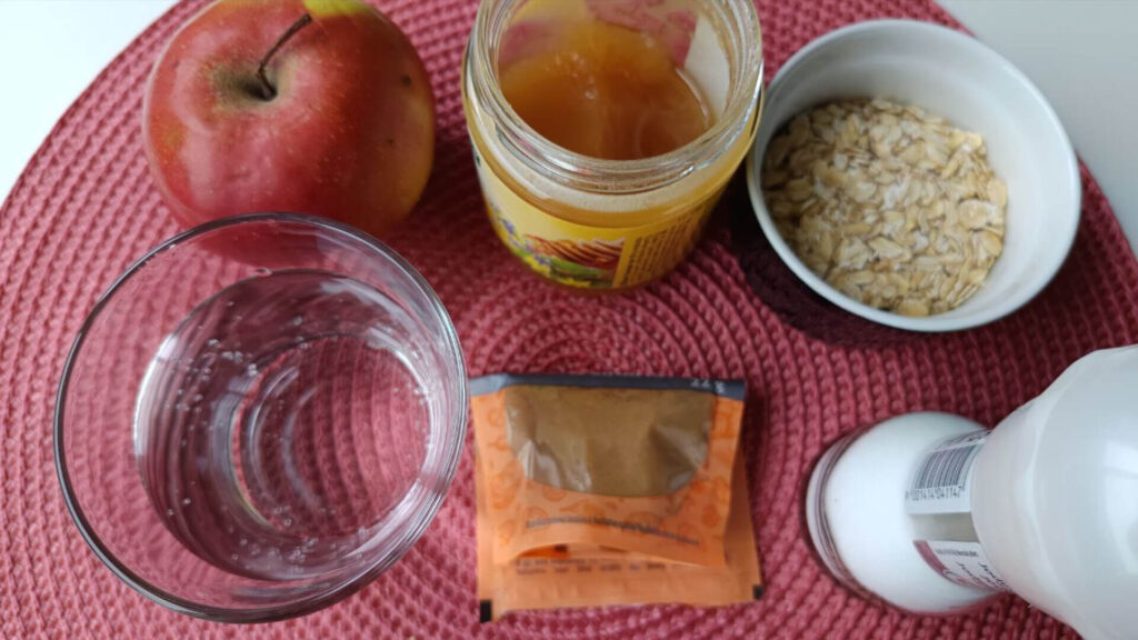 ingredients-porridge-pomme-cannelle