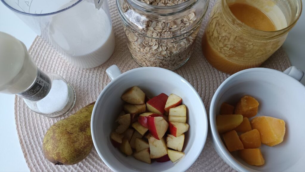 ingredients-porridge-fruit