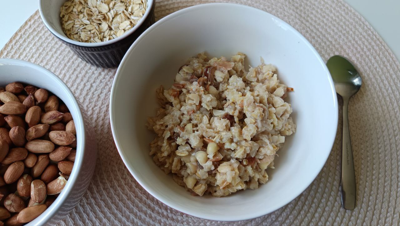 porridge-cacahuete