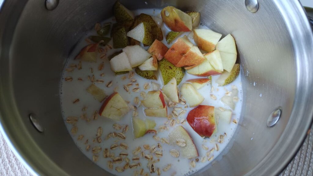 preparation-des-ingredients-porridge-avoine