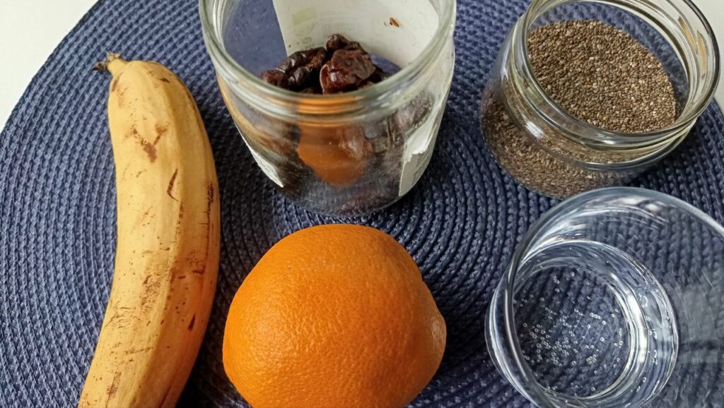 ingredients-smoothie-banane-orange