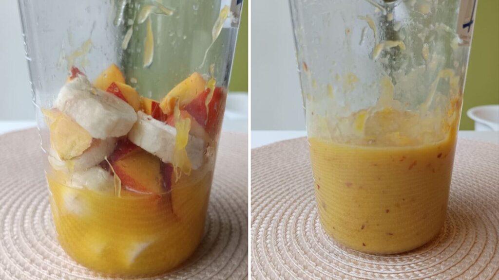 mixage-smoothie-nectarine-banane-orange