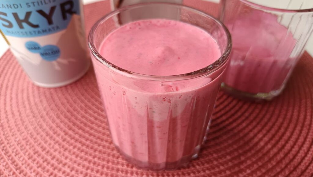 smoothie-proteine-framboise
