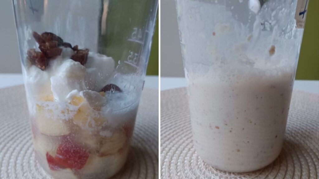 mixage-smoothie-pomme