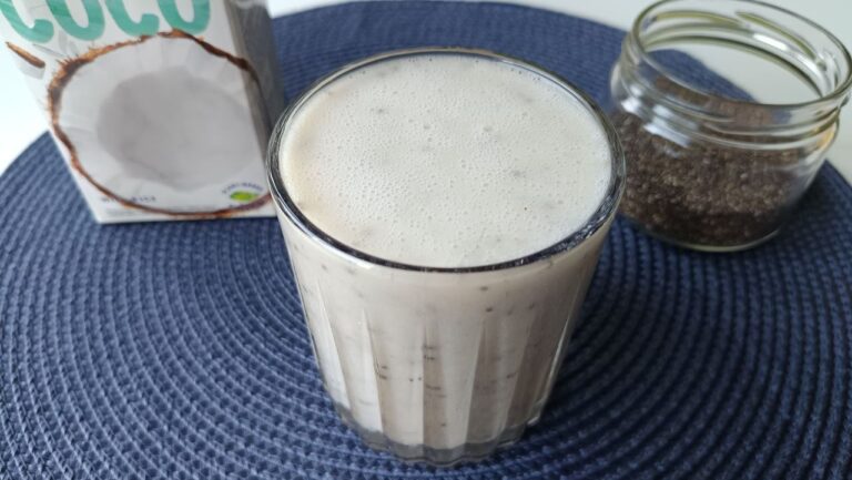 smoothie banane lait de coco