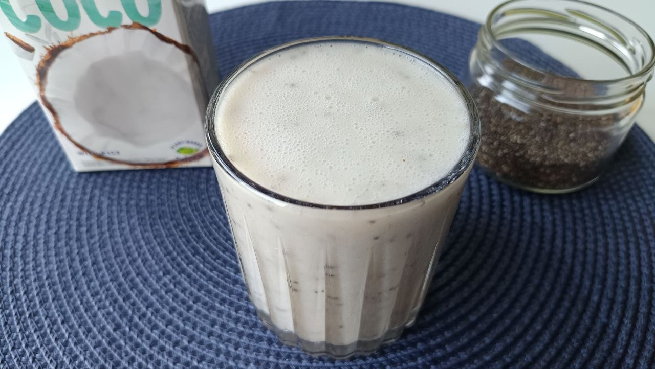 smoothie banane lait de coco