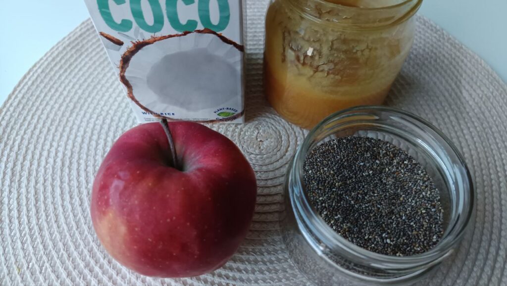 ingredients-smoothie-lait-coco-pomme