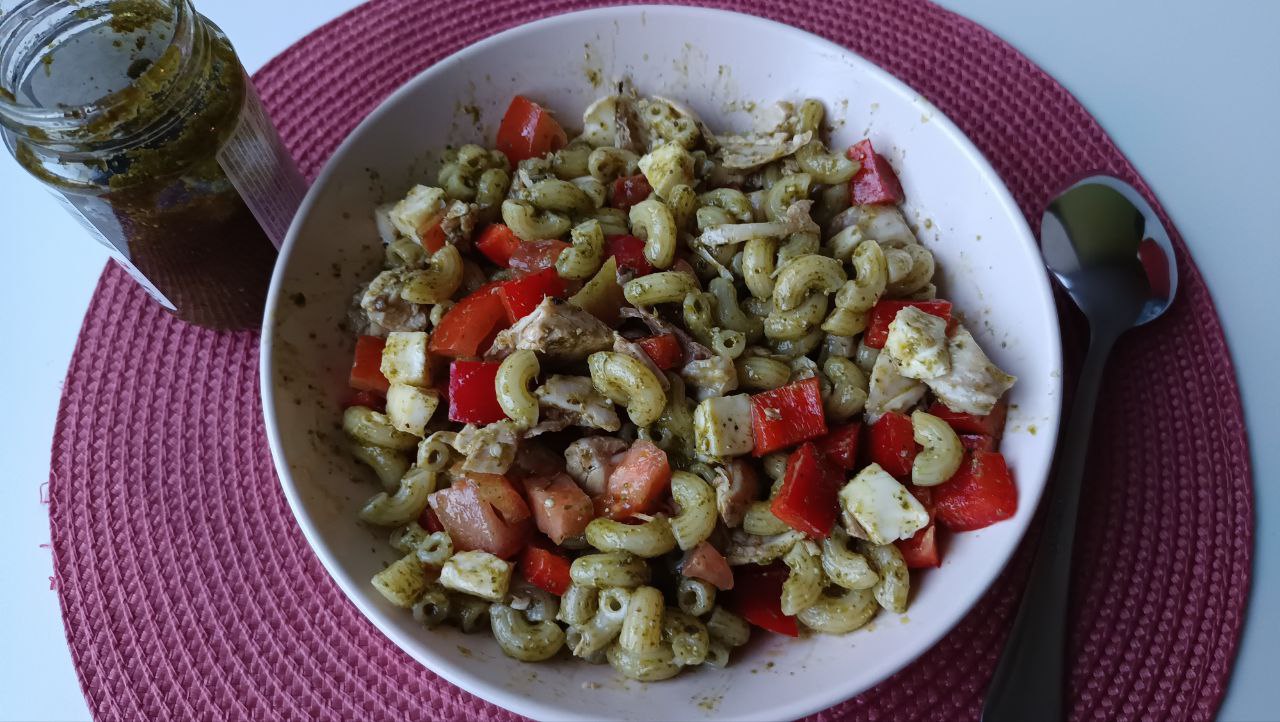 salade-pate-pesto-poulet