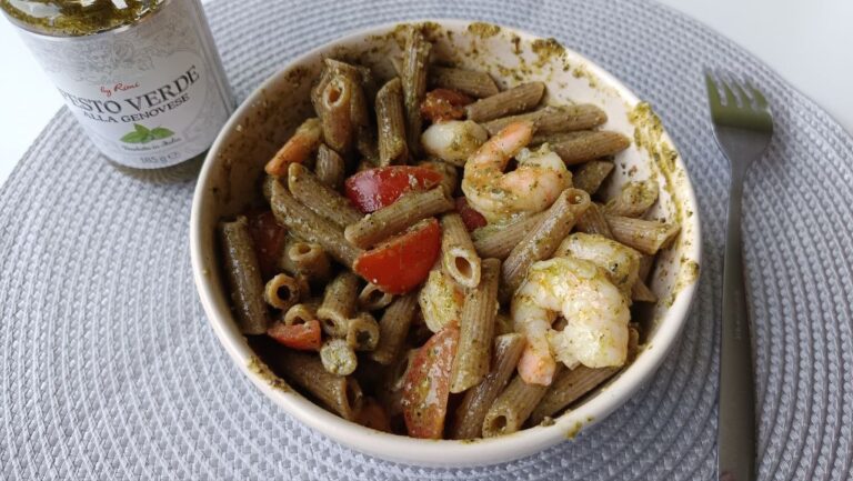 salade-pates-crevettes-pesto