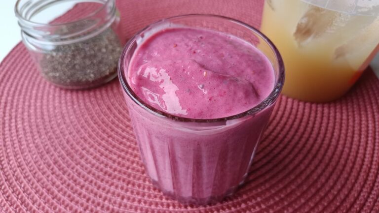 smoothie-franboise-lait