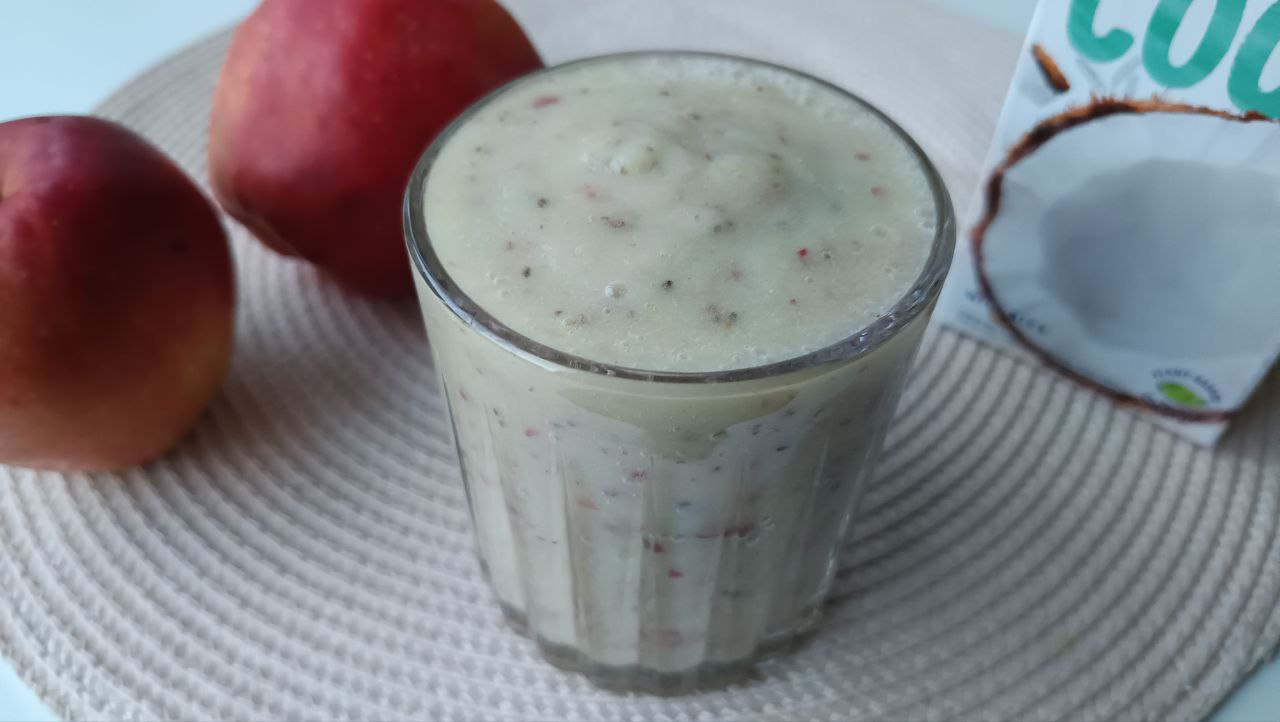 smoothie-lait-coco-pomme