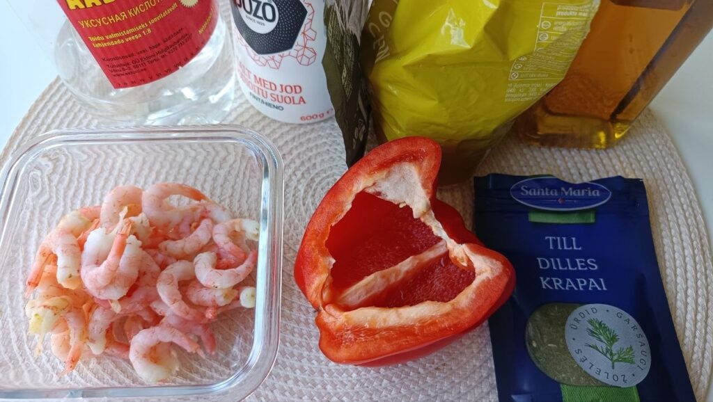 ingredients-salade-riz-crevette