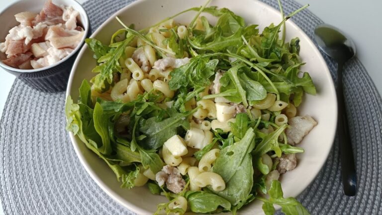 salade-mozzarella-lardon-pate