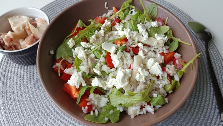 salade-riz-lardon