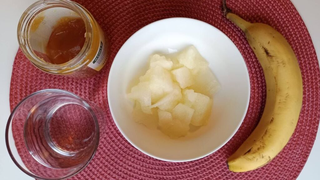 ingredients-smoothie-melon-jaune-banane