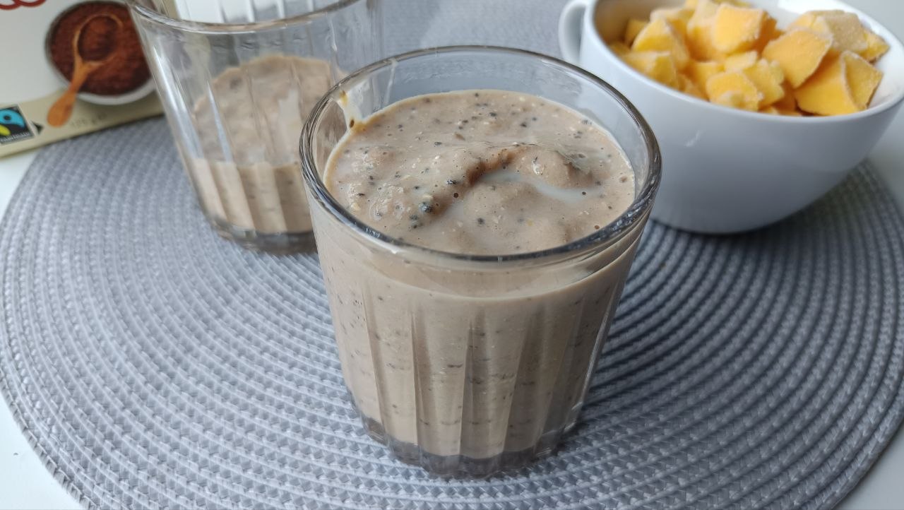 smoothie-chocolat-mangue