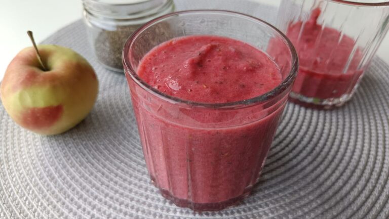 smoothie-framboise-pomme