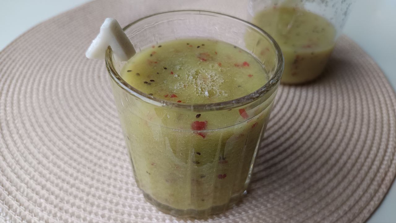 smoothie-pomme-kiwi-citron