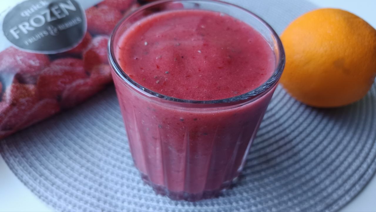 smoothie-banane-orange-fraise